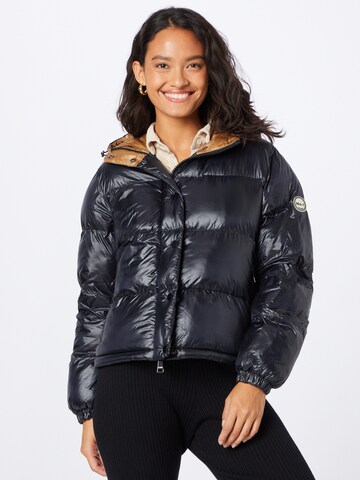 No. 1 Como Between-Season Jacket in Black: front