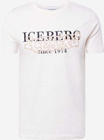 ICEBERG Tričko – béžová: přední strana
