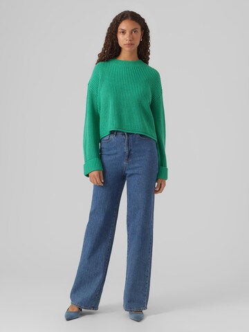 VERO MODA Sweater 'SAYLA' in Green