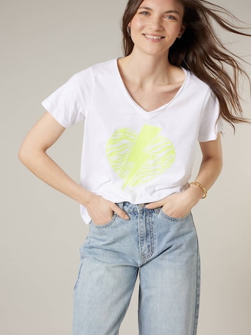 T-shirt Deeluxe en jaune