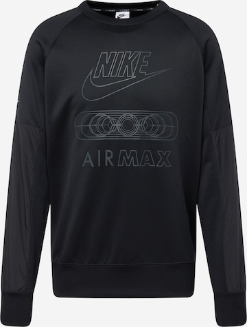 Sweat shirt Air Max Nike Sportswear en Noir ABOUT YOU
