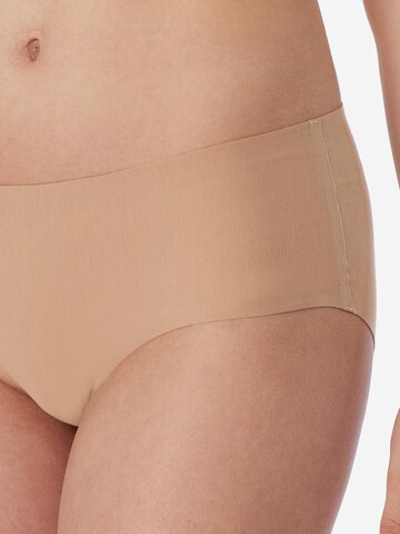 SCHIESSER Boyshorts 'Invisible Cotton' in Brown