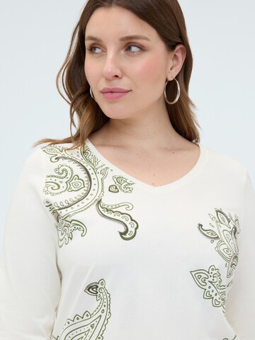 Fiorella Rubino Shirt in Beige