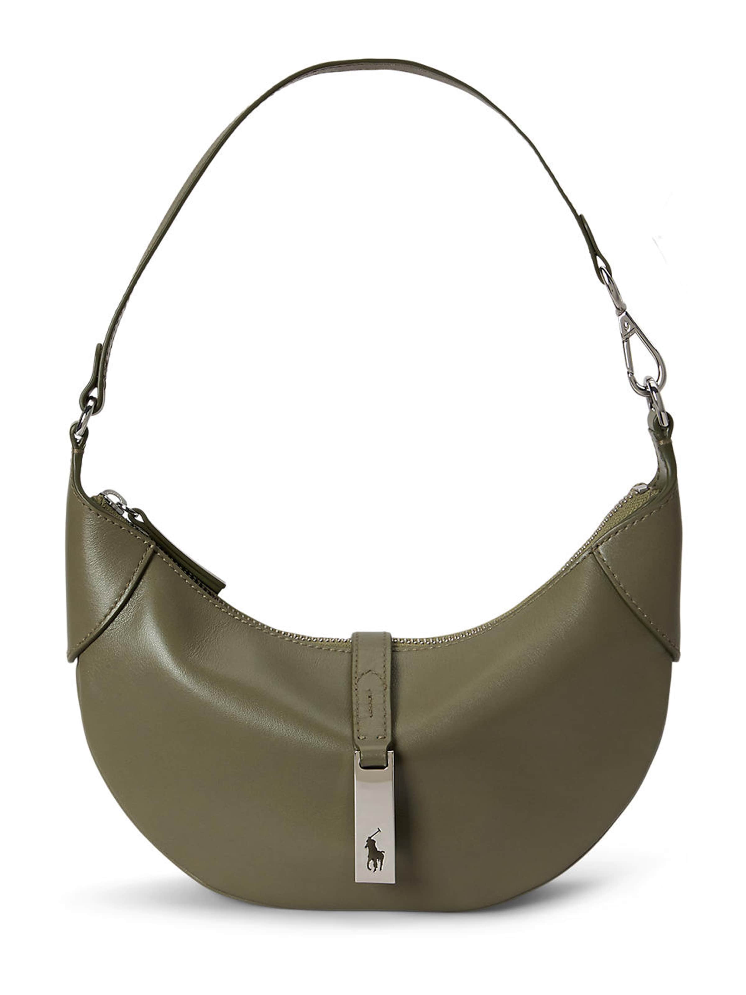 Polo Ralph Lauren Наплечная сумка в Зеленый: спереди