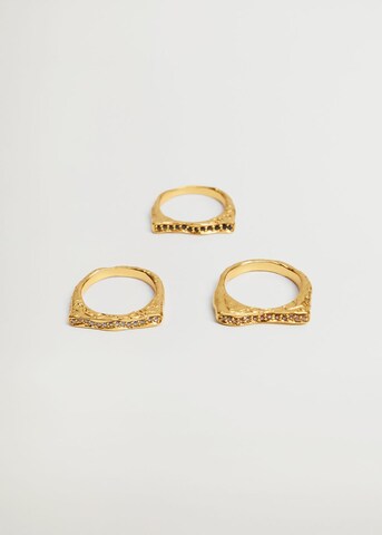 MANGO Gyűrűk 'Maya' - arany