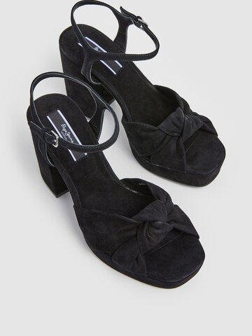 Pepe Jeans Sandals ' LENNY BOW ' in Black