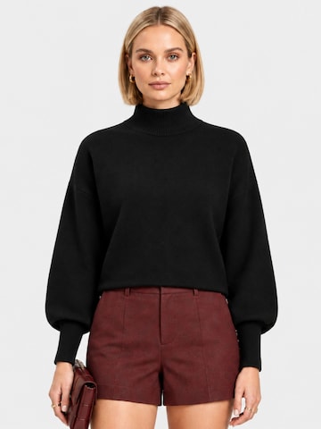Cardigan 'Mona' WEARABLE STORIES en noir