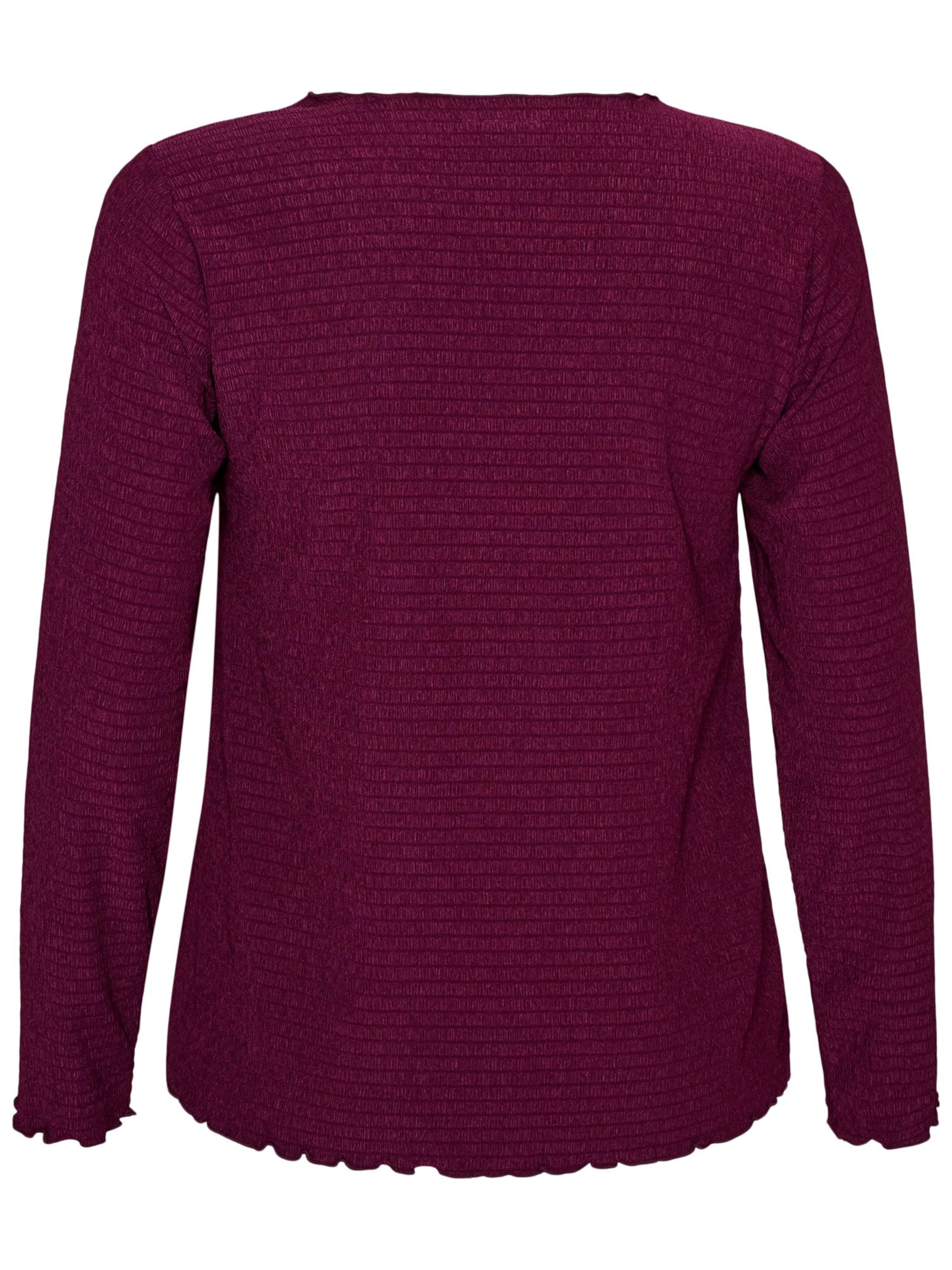 Camicia da donna 'Calaura' di Zizzi in lilla