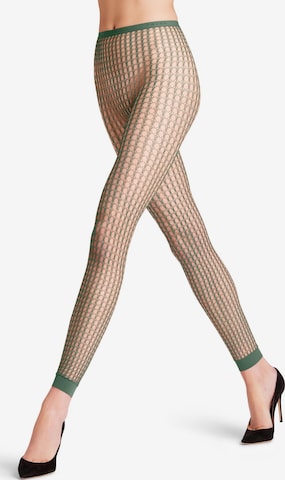 FALKE Leggings 'Wicker Game' in Grün: Vorderseite