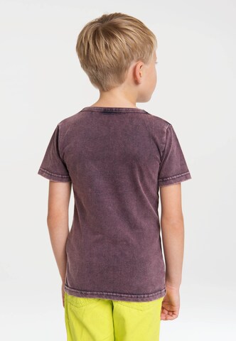 LOGOSHIRT T-Shirt 'Der kleine Maulwurf' in Lila