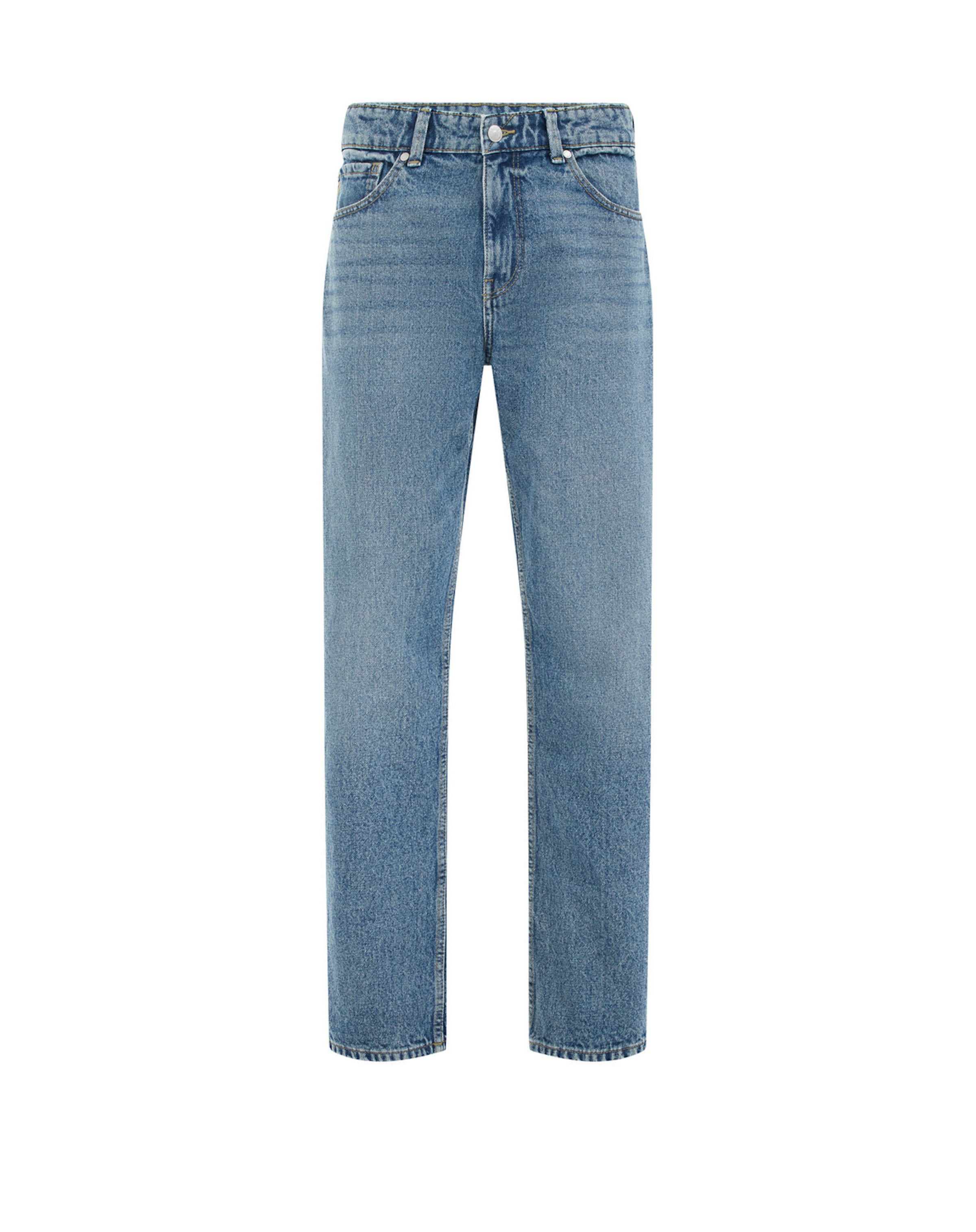 mėlyna WE Fashion Standartinis Džinsai: priekis