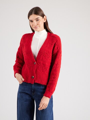 Mavi - Cárdigan en rojo: frente