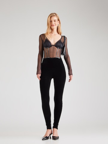 Combinaison Elisabetta Franchi en noir : devant