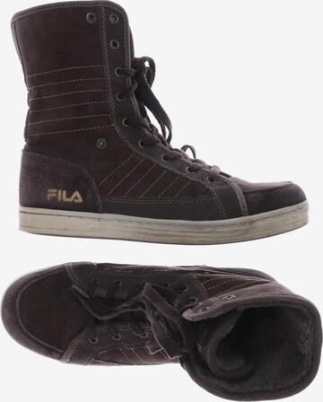 FILA Dress Boots in 38 in Brown: front