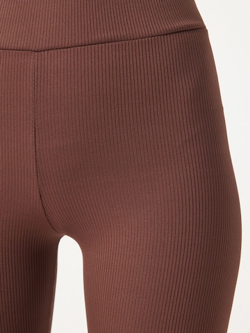 Leggings di Happiness İstanbul in marrone