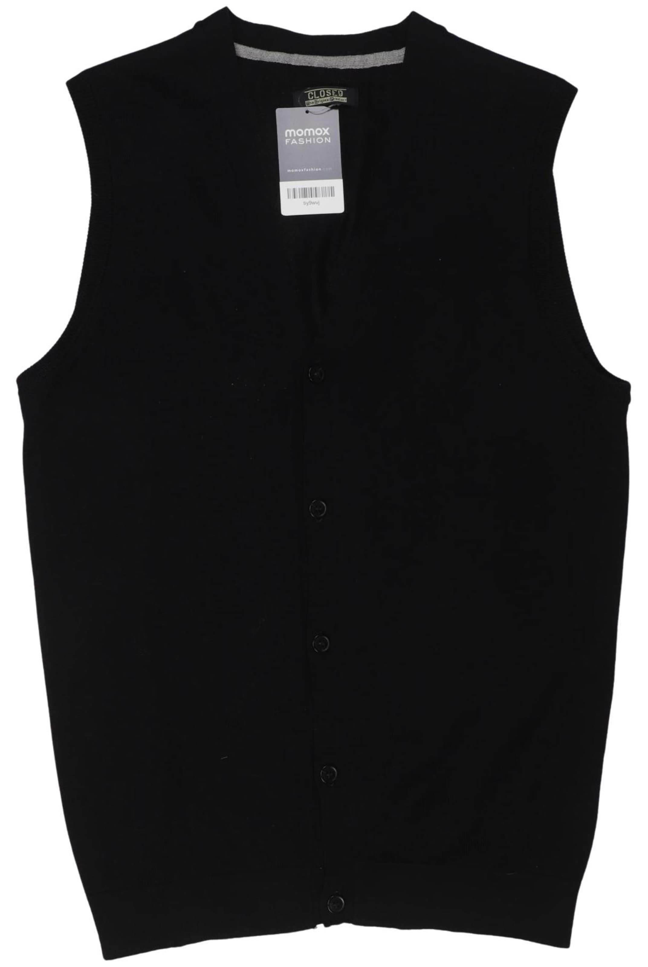 Closed Vest in M in Black: front