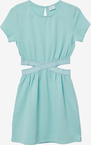 s.Oliver Kleid in Grün: Vorderseite