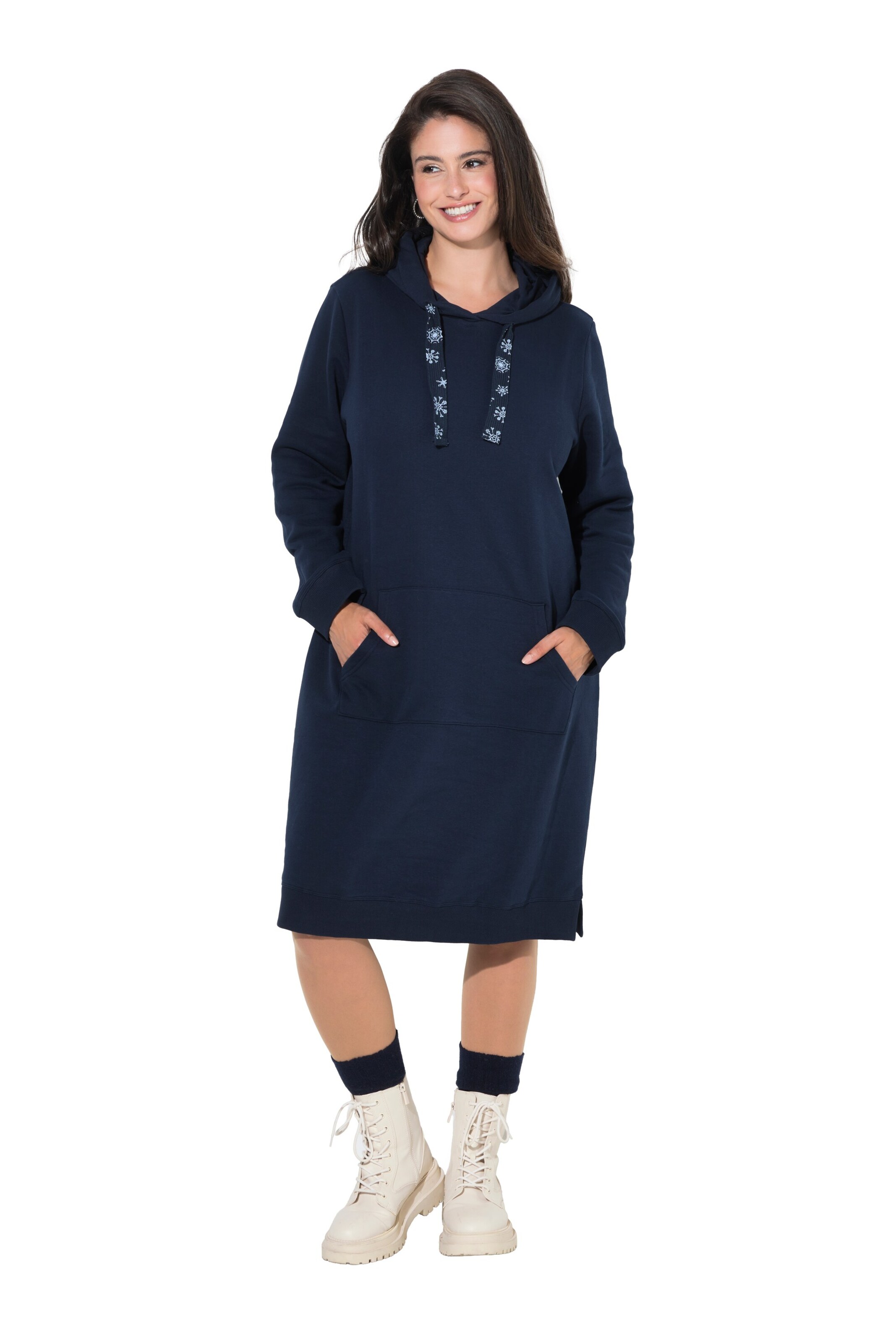 Ulla Popken Dress in Blue: front