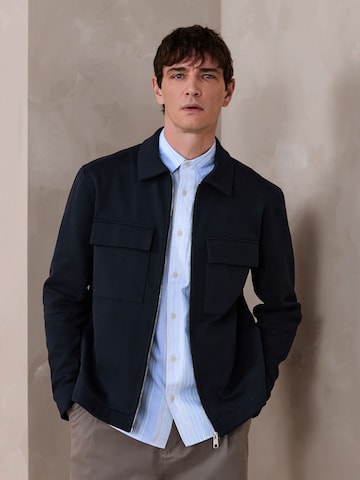Veste mi-saison 'N. Premium' Next en bleu : devant