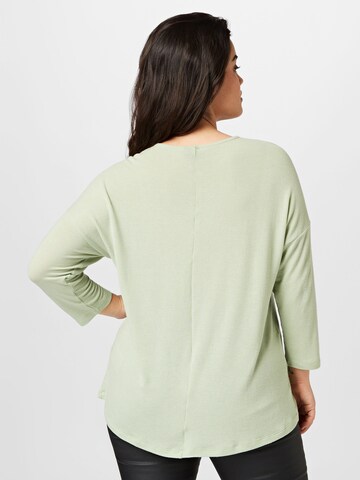 Vero Moda Curve - Camisa 'Alma' em verde