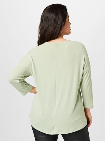 Vero Moda Curve Μπλουζάκι 'Alma' σε πράσινο