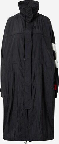 HUGO Between-Seasons Coat 'Felicia' in Black: front