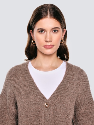 BIG STAR Knit cardigan ' KARDILA ' in Brown