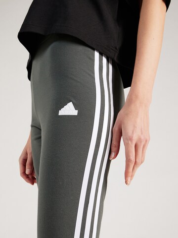 ADIDAS SPORTSWEAR Skinny Workout Pants in Grey