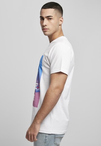 Maglietta 'Wish you were here' di Mister Tee in bianco