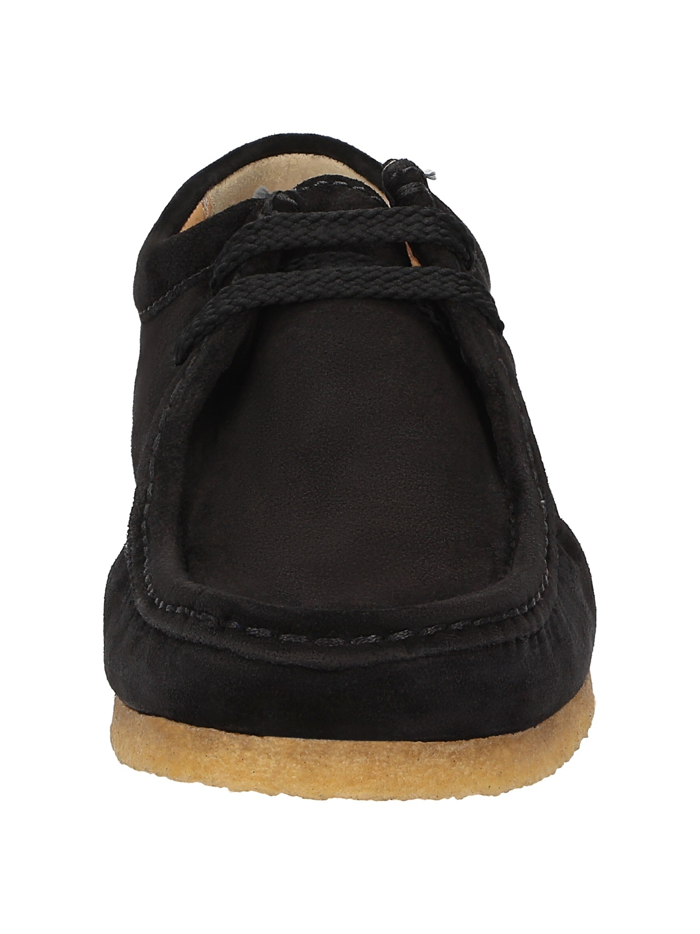 SIOUX Mocassins 'Tils grashop.-D 001' in Zwart