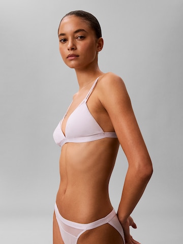 Triangle Soutien-gorge Calvin Klein en violet