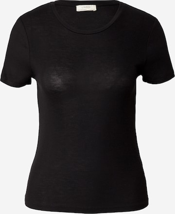 Lindex T-shirt 'Helga' i svart: framsida