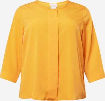 Persona by Marina Rinaldi Blouse 'BADIA' in Oranje: voorkant