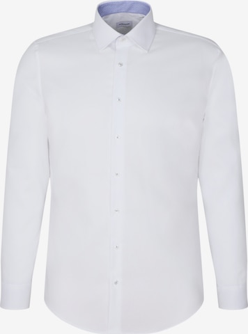 Chemise business 'Smart Essentials' SEIDENSTICKER en blanc : devant