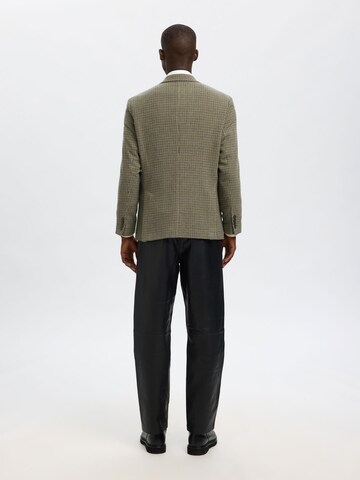 Coupe regular Veste de costume SELECTED en vert