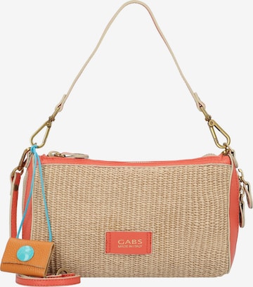 Borsa a spalla di Gabs in beige: frontale