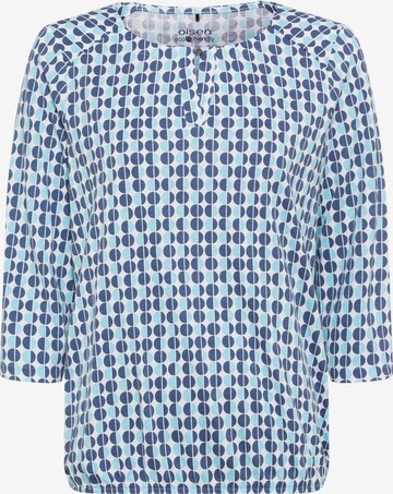 Olsen Shirt 'Clara' in Blauw: voorkant