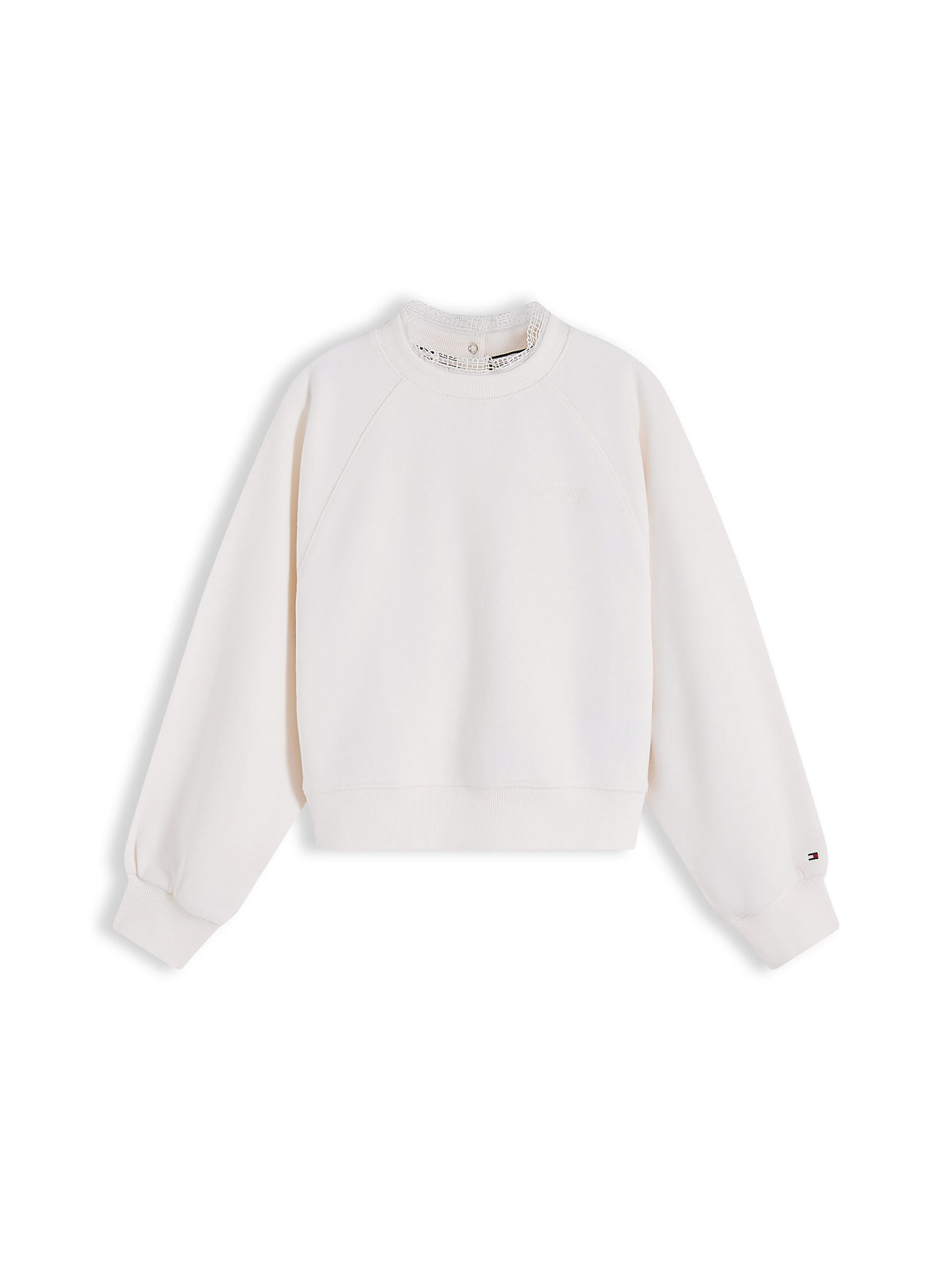 TOMMY HILFIGER Sweatshirt in Beige: Vorderseite