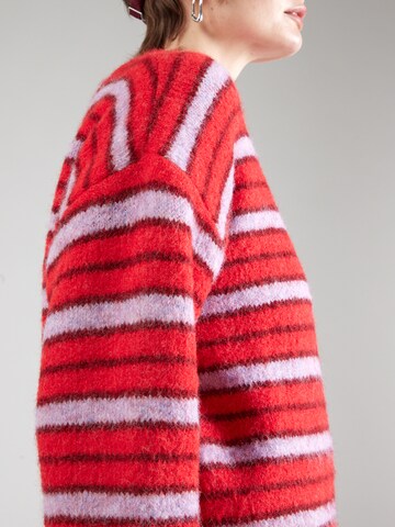 TOPSHOP Strickjacke in Rot