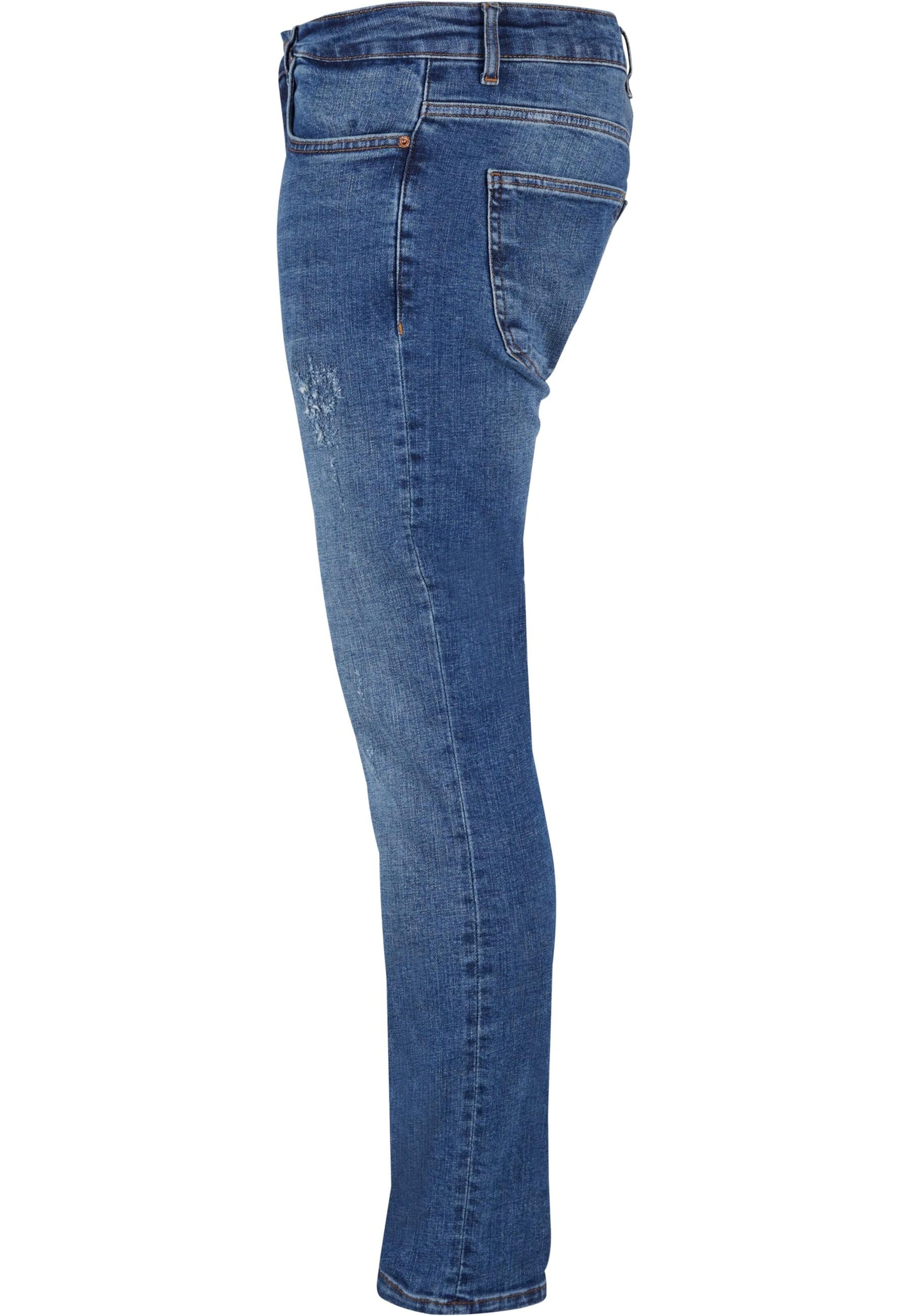 2Y Premium Regular Jeans in Blauw