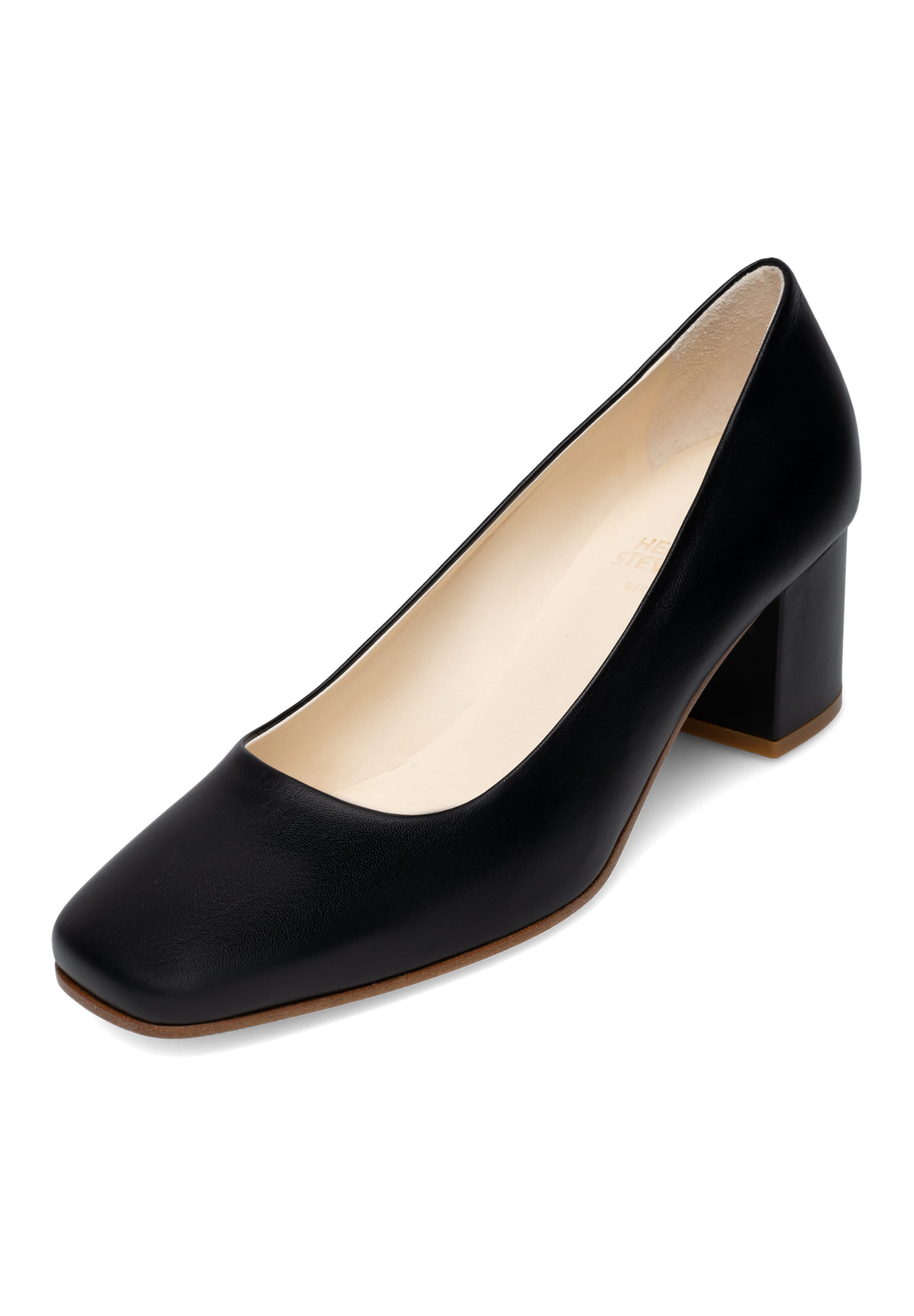 Henry Stevens Pumps 'Audrey P50' in Schwarz: Vorderseite