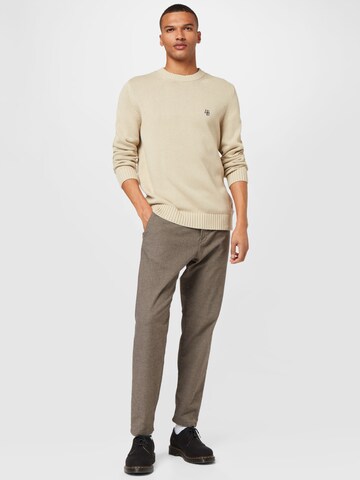 Woodbird Pullover 'Kurt' in Beige