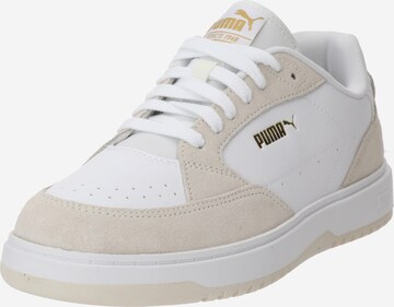 PUMA Platform trainers 'Doublecourt Soft VTG' in White: front