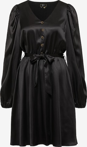 faina Dress in Black: front