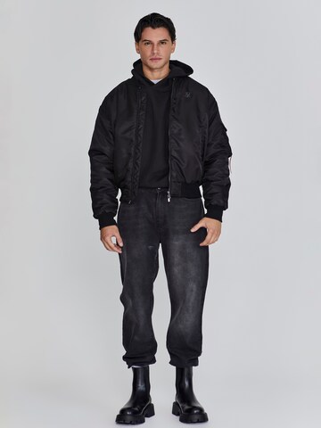 Giacca di mezza stagione di SikSilk in nero