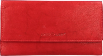 GREENBURRY Wallet in Red: front