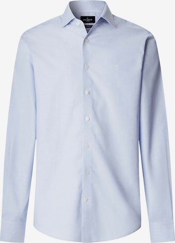 Hackett London Slim fit Zakelijk overhemd 'Ess' in Blauw: voorkant