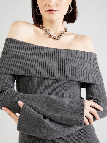 Rochie tricotat de la HOLLISTER pe gri