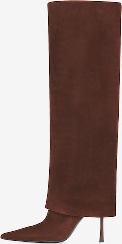 Potamy Boots in Brown: front