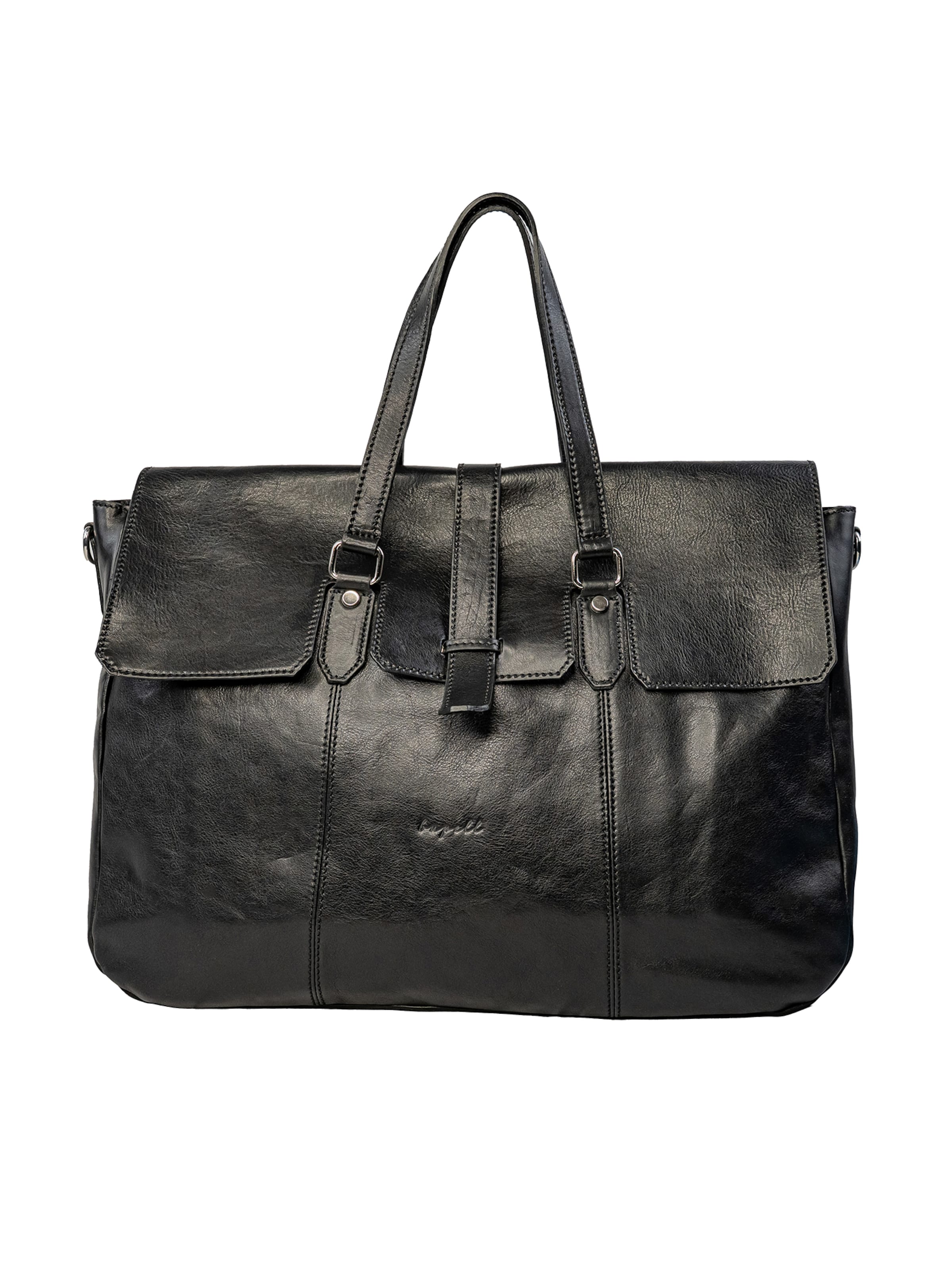 bupell Briefcase 'Estella' in Black: front